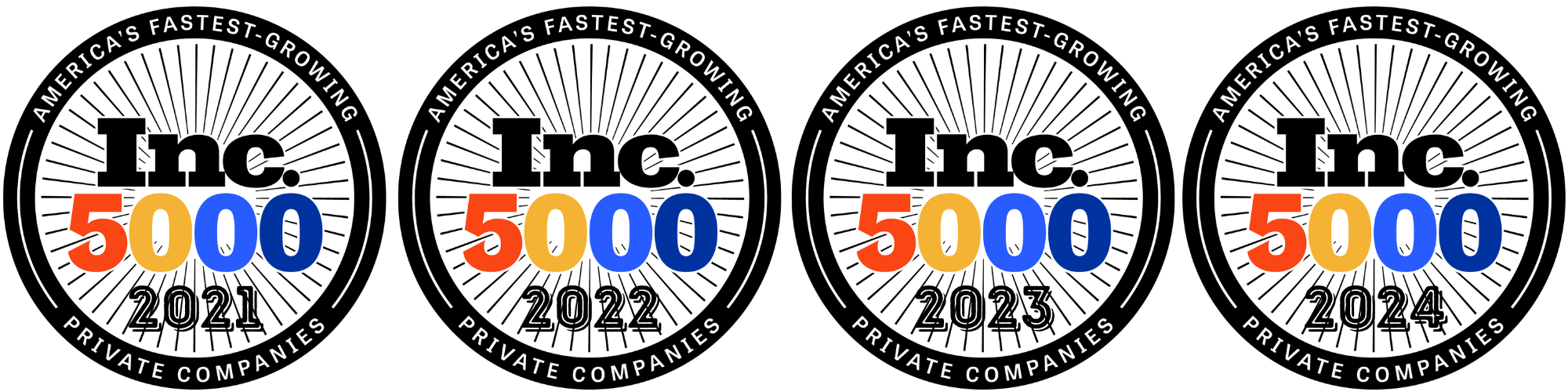 Inc 5000 2021-2024