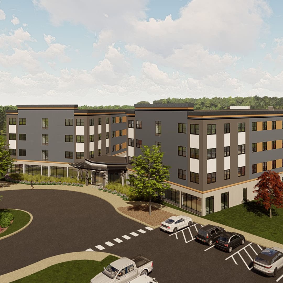 Market Square Architects The Howard 7 Brightview Port Jefferson Senior Living