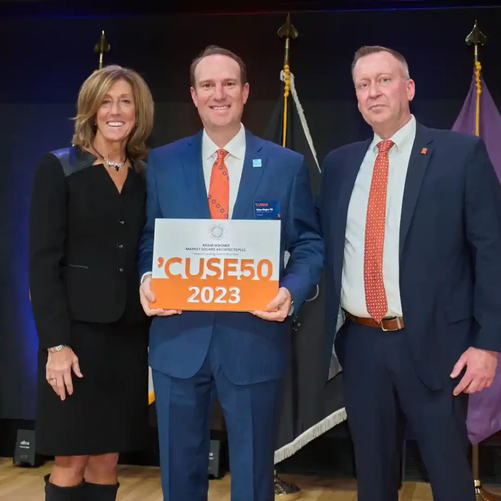 Partner Adam Wagner of Market Square Architects Recognized by Syracuse University