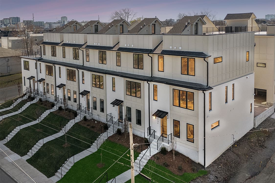 Market Square Architects 12th Ave Townhomes Project