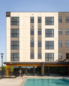 Market Square Architects Affordable Housing in Austin That Shifted from Wood to Steel 4 Market Square Architects Portfolio Gallery Residences at Rubi 5
